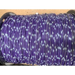 wire 18 g  purple and white