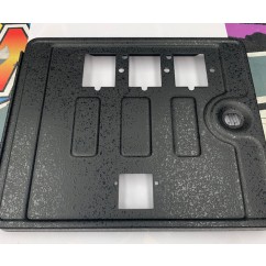 coin door skin cover plate  3 slot 