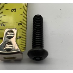Machine screw thread tamper resistant