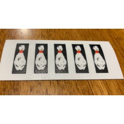 decal bowling pin ( 5)