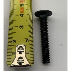 Carriage Bolt 1/4-20 x 1-1/2" RH black