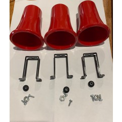 DE SIMPSONS  red Cooling Towers pack of 3 