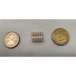 6R CONNECTOR IDC mt/thru  22/.100
