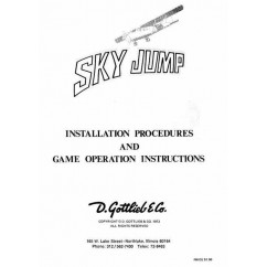 SKY JUMP (GOTTLIEB) MANUAL & SCHEMATIC