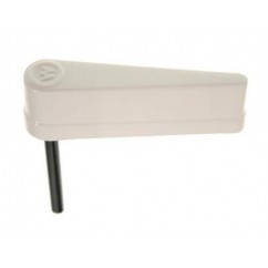 FLIPPER & SHAFT  WILLIAMS LOGO WHITE 