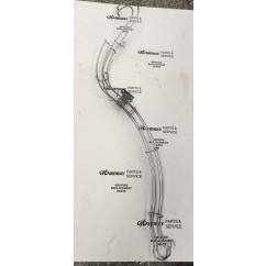 Monster bash wire ramp left 12-7441.1