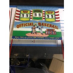 Williams Official Baseball Backglass