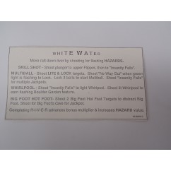 Whitewater card-instruction