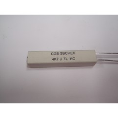 Resistor 4.7k ohm 7w 5% vertical