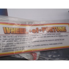 wheel of fortune instruction card