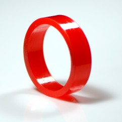 Super-Bands flipper rubber red