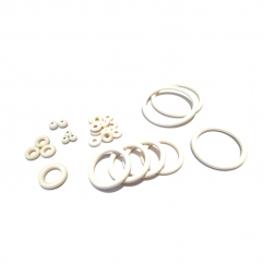 Premium 2-3/4" White Rubber Ring