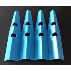 Leg Protector set of 4 light blue