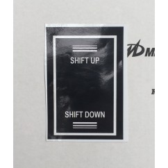 The Getaway cabinet Shift Up / Shift decal