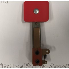 switch target assy red sq lt