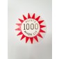 Pop bumper cap (“RED” SUN 1000 POINTS WHEN LIT “Gold”)