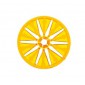 ROLLOVER STAR BUTTON HOUSING ORANGE (BALLY)